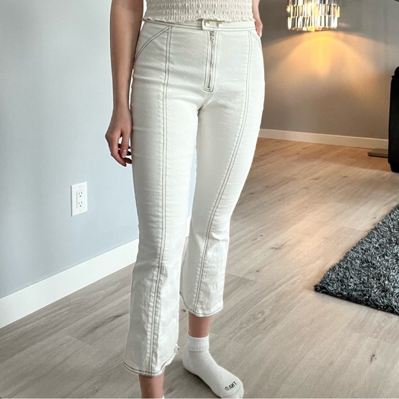 Tiger Mist White Pants Size SM - Picture 2 of 4
